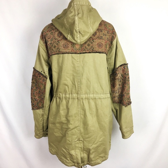 Free People Tapestry Military Parka - Picture 6 of 8